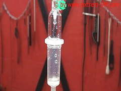 CumCommandos presents: Anleitung hodensackinfusion scrotal saline infusion