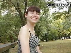 CumCommandos presents: Tiny 18 years old teen does porn casting