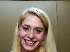 CumCommandos presents: Blonde slave used 1 of 2