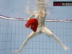 CumCommandos presents: Sexy hot girl swimming in the pool