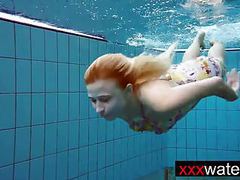 CumCommandos presents: Amateur blonde mermaid