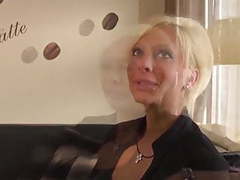 CumCommandos presents: Sexy blonde milf first porn