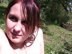 CumCommandos presents: Bitch stop - tattooed hooker eva fucked outdoor