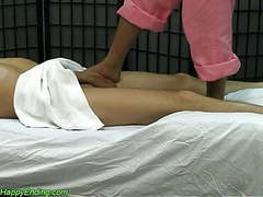 CumCommandos presents: Hidden cam ashiatsu massage with foot.hand happy ending