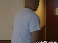 CumCommandos presents: Hottie hotel maid cock and finger fucked