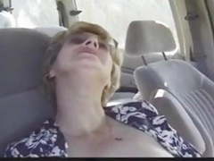 CumCommandos presents: Granny fucking with young man on car