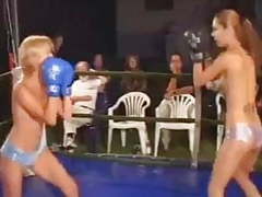 CumCommandos presents: Real topless boxing (2)