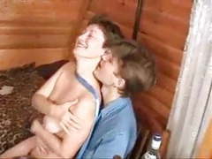 CumCommandos presents: Russian mom play strip poker with not her son