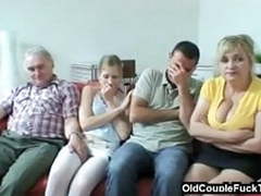 CumCommandos presents: Older couple seduces newlyweds