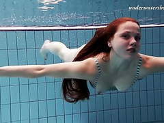 CumCommandos presents: Salaka ribkina underwater swimming teen