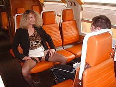 CumCommandos presents: Virgin boy and nasty mom in train