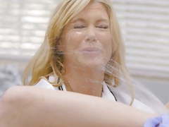 CumCommandos presents: Dr. siren diagnosed the teen as a squirter
