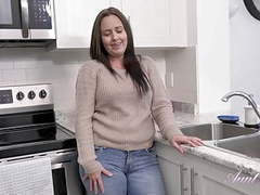 CumCommandos presents: Auntjudys - 43yo big ass milf brandi banks sucks your cock in the kitchen, Brunette, Hairy, Big Boobs, MILF, POV, HD Videos, PAWG, Big Tits, Big Ass, Big Booty, Porn for Women, Girl Masturbating, Big Tit MILF, Big Ass MILF, Hot MILF, Hairy MILF, Busty Mom
