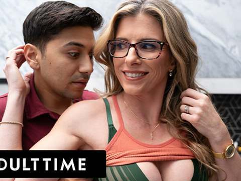CumCommandos presents: Adult time - 'let me fill his shoes'... max fills steps up to fuck lonely stepmom cory chase!