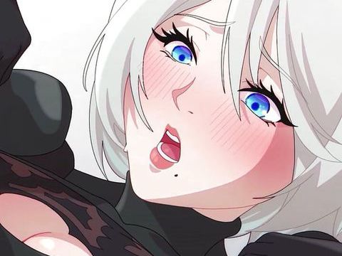 CumCommandos presents: Neir autonoma hentai 2b getting creampied in her tight anal 2d animation