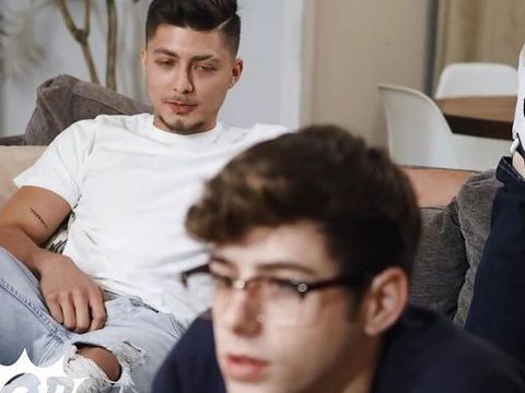 CumCommandos presents: Twinkpop - angel rivera fucks joey mills' mouth, then pounds him until he covers him with his load