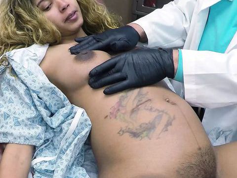 CumCommandos presents: Dayanara's pregnant exam with a naughty doctor