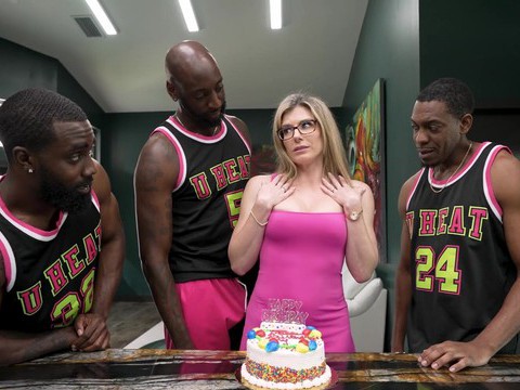 CumCommandos presents: Interracial gangbang with a horny blonde babe - cory chase