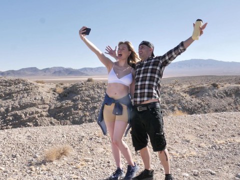 CumCommandos presents: Amber moore enjoys while giving her lover a good blowjob