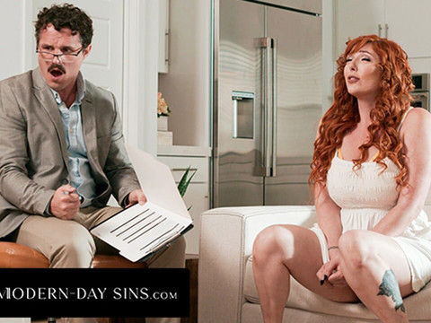 CumCommandos presents: Modern-day sins - pervert therapist is obsessed with redhead milf lauren phillips's stunning body