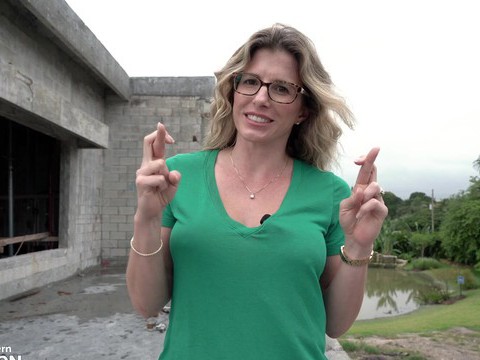 CumCommandos presents: Outdoors construction video with provocative model cory chase
