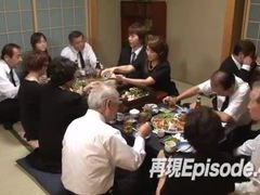 CumCommandos presents: He fucks japanese girl at a party