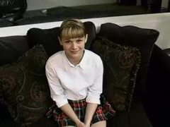 CumCommandos presents: Adorable schoolgirl gives head before sex