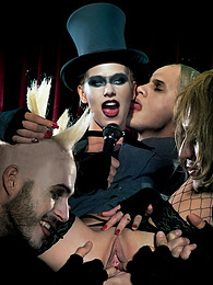 CumCommandos presents: Glamour Punk Fetish with Hot Cock Sucker Bitch Cora Menson