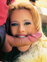 CumCommandos presents: Blonde Cora Works Hard With Mouth and Ass to Get a Facial