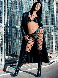 CumCommandos presents: Lollybadcock Has a Horny Photoshoot With Dildos Outdoors