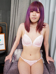 CumCommandos presents: Asian girl Shiori Fujimori displays her petite tiny tits and unveils her complete nakedness in a solo