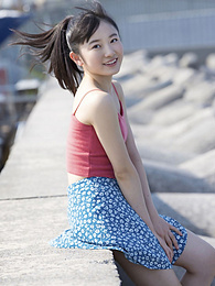 CumCommandos presents: Asian teen Chisaki Morito demonstrates her tiny tits and demonstrates her exposed body outdoors
